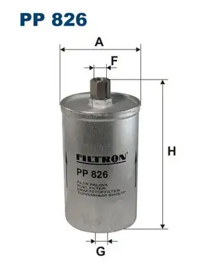 FILTRON PP826 Yakıt Filtresi