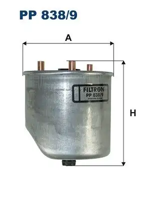 FILTRON PP838/9 Yakıt Filtresi