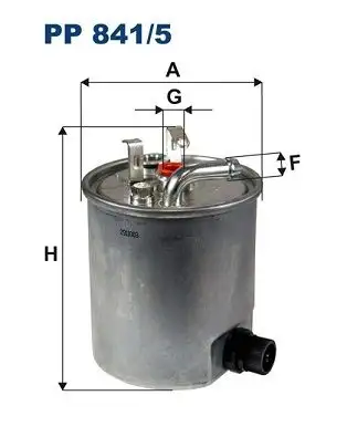 FILTRON PP841/5 Yakıt Filtresi A6120920001