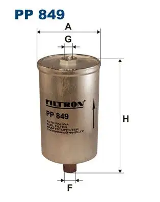 FILTRON PP849 Yakıt Filtresi