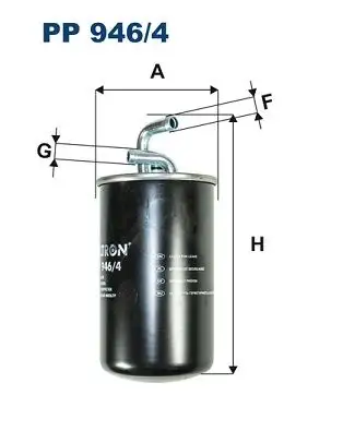 FILTRON PP946/4 Yakıt Filtresi