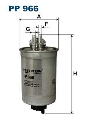 FILTRON PP966 Yakıt Filtresi