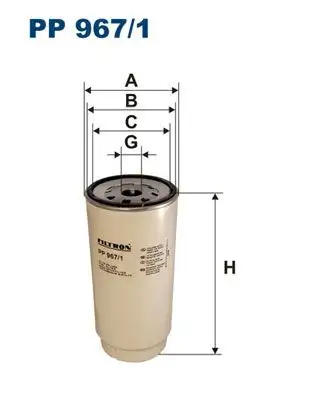 FILTRON PP967/1 Yakıt Filtresi