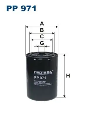 FILTRON PP971 Yakıt Filtresi