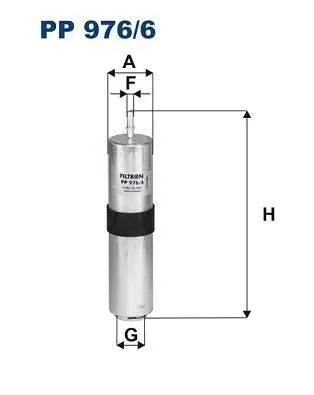 FILTRON PP976/6 Yakıt Filtresi 13328584868