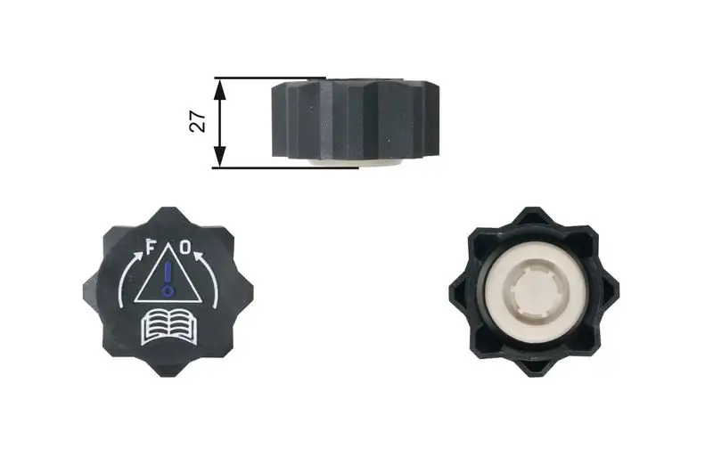 GATES RC218 Yedek Su Depo Kapağı