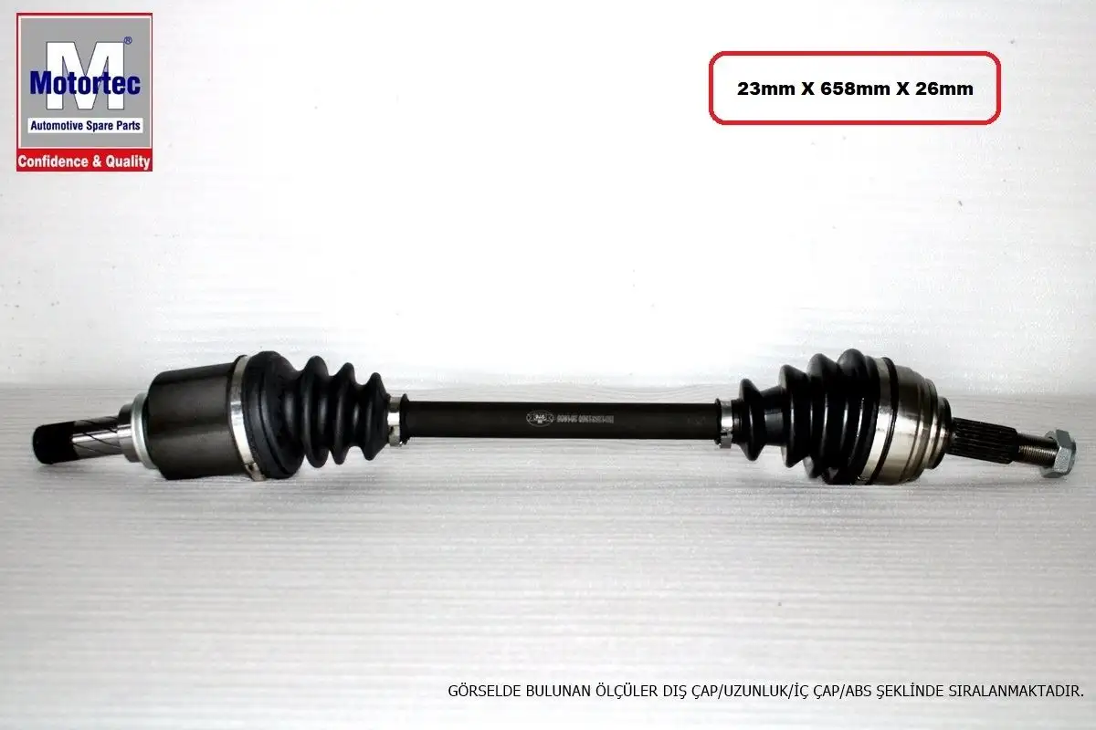 MOTORTEC RNT0614 Ön Aks (Sol) 391017832R