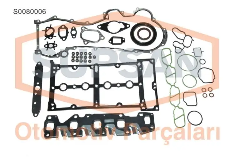 SUPSAN S0080006 Motor Takım Conta (Alt ve Üst)