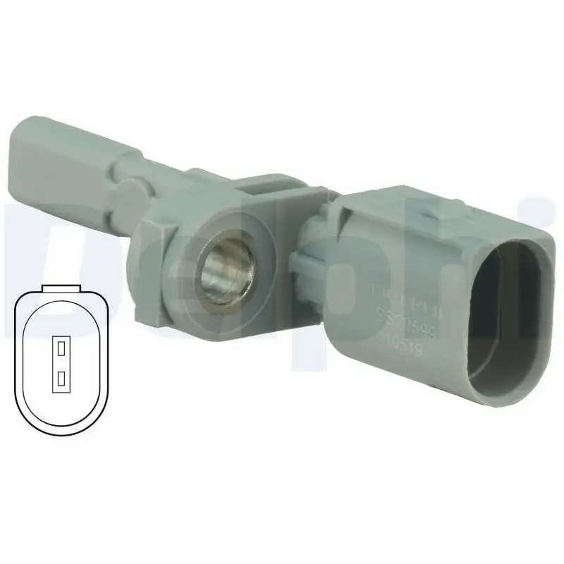 DELPHI SS20599 ABS Hız Sensörü (Arka) WHT003864B