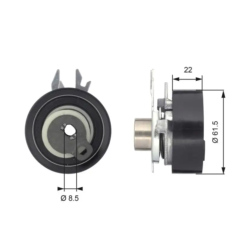 GATES T43061 Triger Gergi Rulmanı