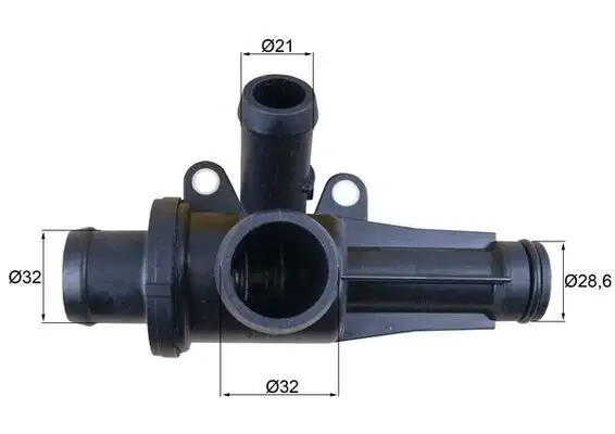 MAHLE TH4587 Termostat A6392000315
