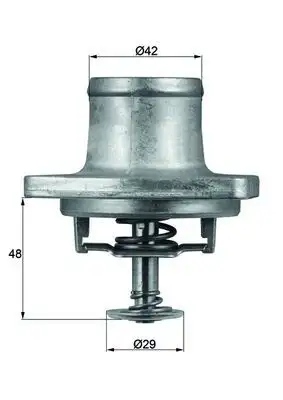 MAHLE TI4880D Termostat A1192030175