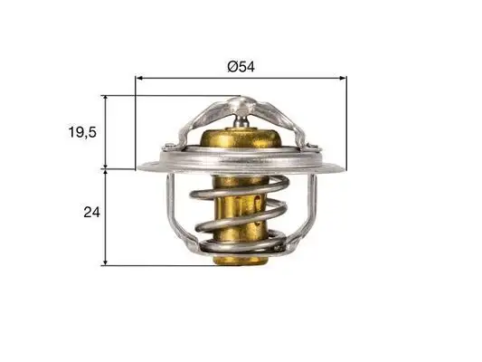 MAHLE TX21282D Termostat 03L121113A