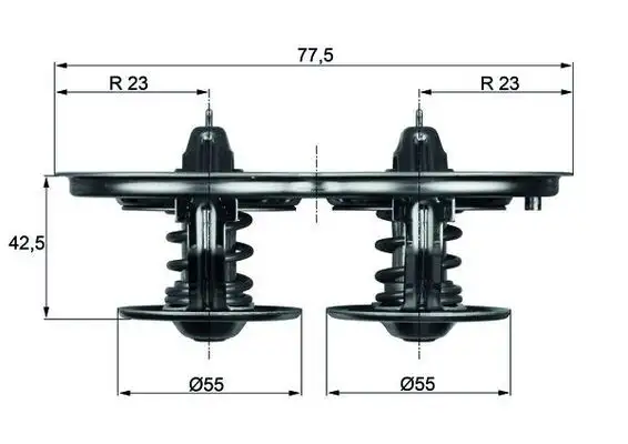 MAHLE TX3285D Termostat 1423451