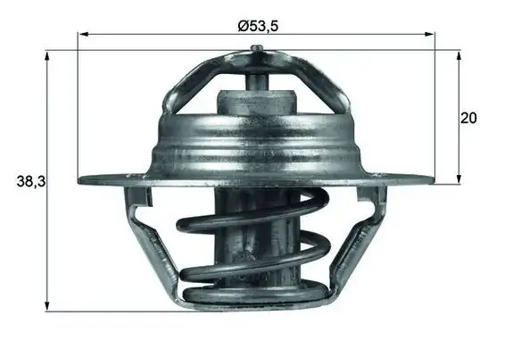 MAHLE TX8882D Termostat