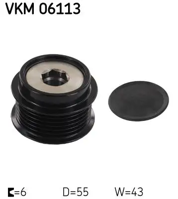 SKF VKM06113 Alternatör Kasnağı 274150T011