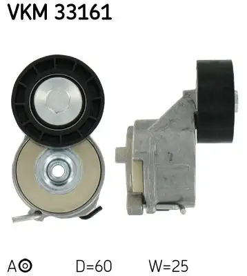 SKF VKM33161 Kayış Gergi Kütüğü