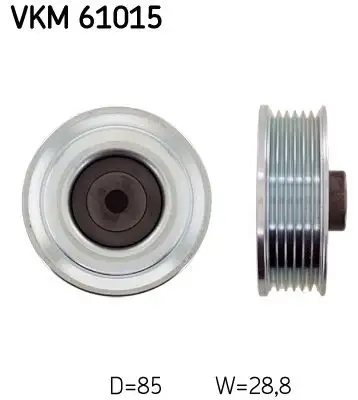 SKF VKM61015 Alternatör Gergi Rulmanı 1357022010