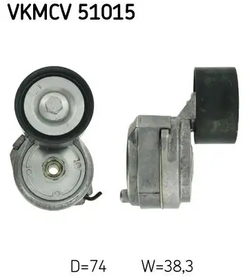 SKF VKMCV51015 Kayış Gergi Kütüğü A4572001670