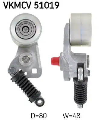 SKF VKMCV51019 Kayış Gergi Kütüğü