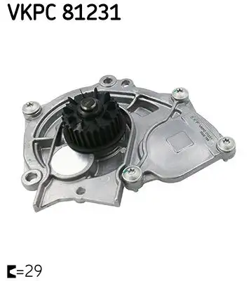 SKF VKPC81231 Devirdaim