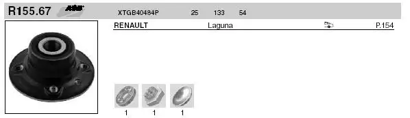 SNR XTGB40484P Arka Poyra