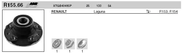SNR XTGB40485P Arka Poyra
